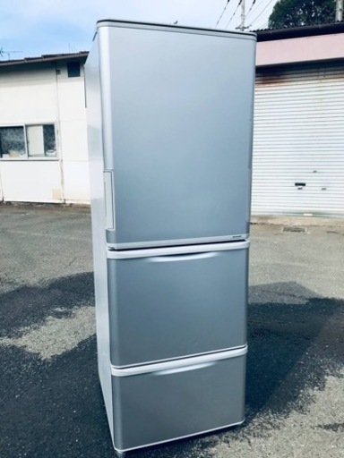 ET2703番⭐️350L⭐️ SHARPノンフロン冷凍冷蔵庫⭐️2019年式
