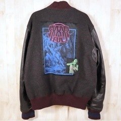 ★DIESEL★ディーゼル/スタジャン/袖牛革/ワッペン ☆DIESEL☆ディーゼル/スタジャン/袖牛革/ワッペン