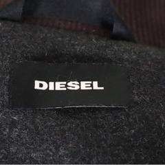 ☆DIESEL☆ディーゼル/スタジャン/袖牛革/ワッペン