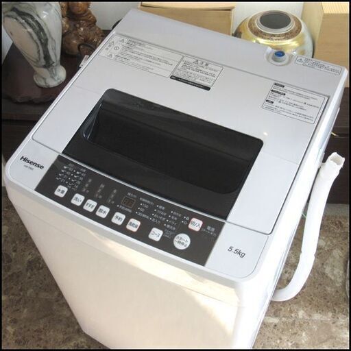 Hisense（ハイセンス） 全自動洗濯機 HW-T55C 2019年製 Hisense/ハイセンス◇全自動電気洗濯機 【HW-T55C】2019年製 5.5kg