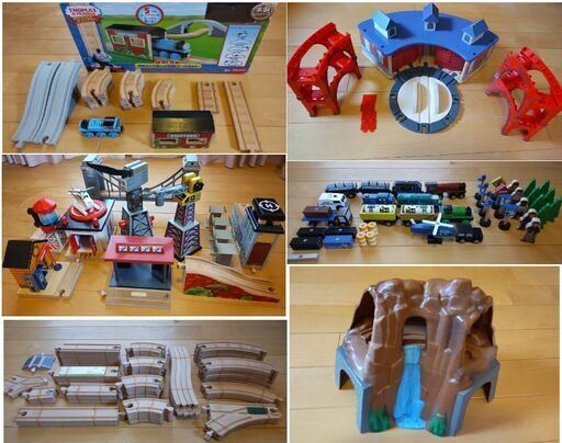 トーマス THOMAS　木製レール詰め合わせセット