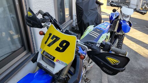 中古2017年式YZ250FX（ナンバープレート取得書類付）