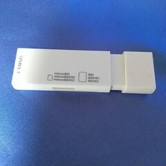 中古 エレコム USBタイプC SDカードリーダー