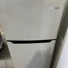 ハイセンス　2ドア冷凍冷蔵庫　HR-B1201 2020年製　120L Amazon.co.jp: ハイセンス 【右開き】120L 2ドアノンフロン