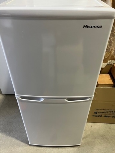 Hisense 106L 2ドア冷凍冷蔵庫 HR-B106JW 2016年製
