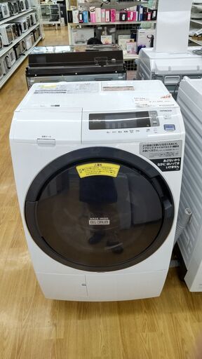 HITACHI　ドラム式洗濯機　BD-SG100CL　2019年製　SJ012