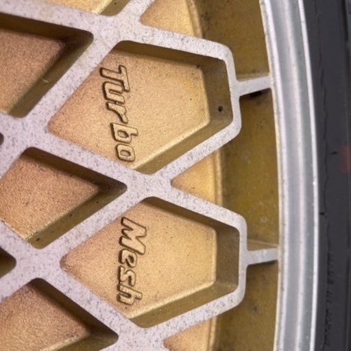 値下げ‼️超希少！　旧車　当時物　エンケイターボメッシュ　14インチアルミ 値下げ‼️超希少！ 旧車 当時物 エンケイターボメッシュ 14インチアルミ