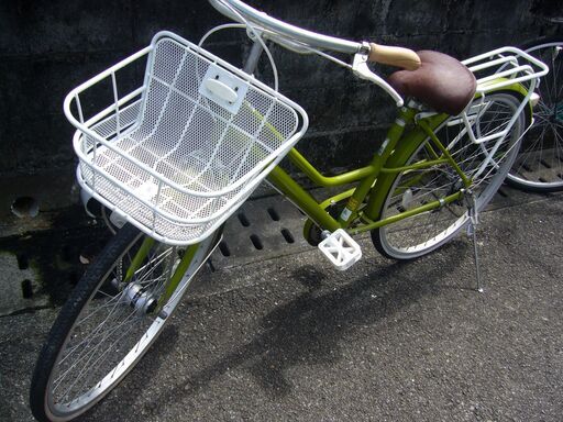 新品同様整備品街乗り２６インチ男女兼用車高知市内配達無料