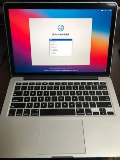 Macbook Pro i5 16GB SSD512 USキーボード