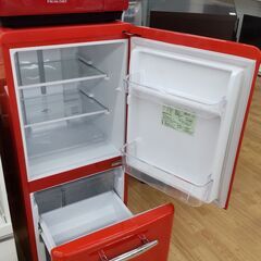 e angle 2ドア冷蔵庫 2018年製 ANG-RE151-A1 SJ015