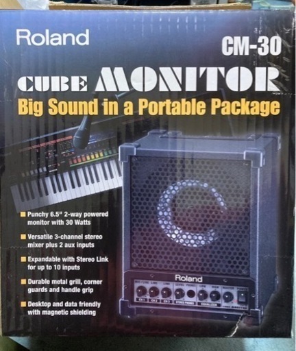 Roland　ローランドCM-30 CUBE MONITORキューブ モニターアンプ