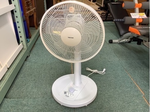 【リサイクルサービス八光　田上店】TEKNOS　リビング扇風機　KI-1740(W)