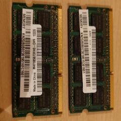 DDR3L　204Pin 2GB×2枚　動作品