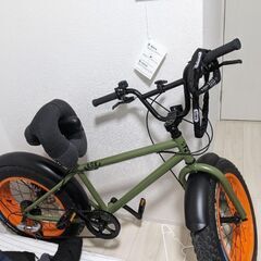 再投稿】FatBike BRONX 20インチ DD - ファットバイク [アーミー