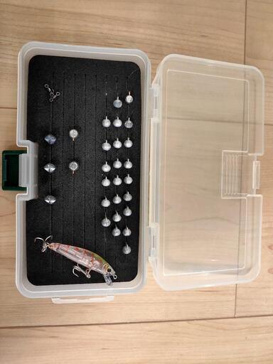 釣り　アジング道具セット(竿リール、ワーム、ジグヘッド、ケース) 釣り アジング道具セット(竿リール、ワーム、ジグヘッド、ケース)