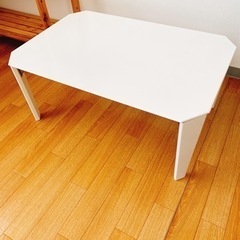決まりました❣️ ホワイト テーブル