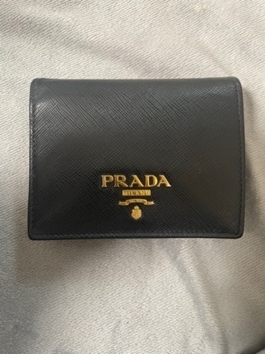 PRADA 二つ折り財布　SAFFIANO MULTIC サフィアーノ
