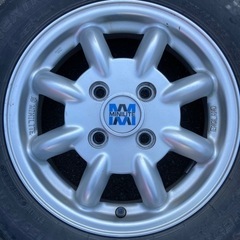 ミニライト・アルミホイール&タイヤ4本セット