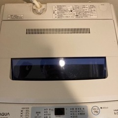 [取りに来てくれる方]洗濯機　Aqua AQW-S601