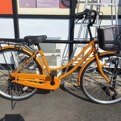 ABELIA 26インチ自転車　オレンジ