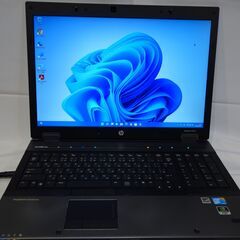 中古】HP EliteBook 8740w Core i7 windows11 Pro