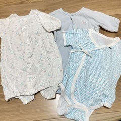 新生児春夏服男の子☆ロンパース肌着