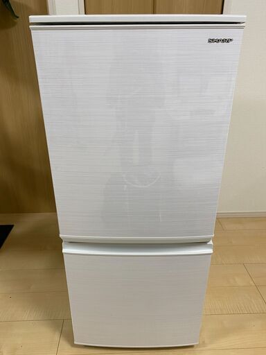 シャープ　ノンフロント冷凍冷蔵庫 SJ-D14F-W 　お譲りします