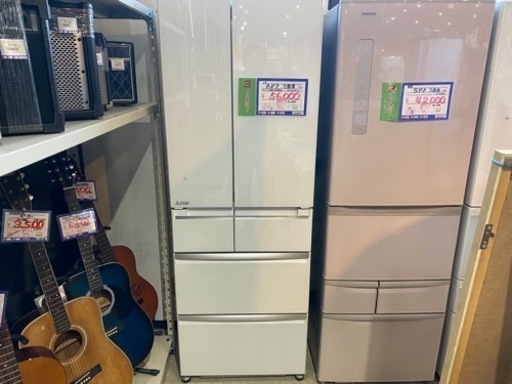 三菱　MR-WX47A 6ドア冷蔵庫