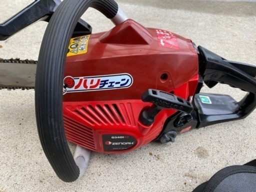 現在、受け渡し予定者有りHONDA刈払機＋ZENOAHチェーンソー、中古2台 