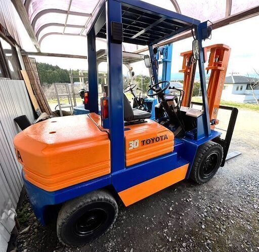 トヨタ フォークリフト 5FG30/ガソリン・愛知県江南市・引き取り限定