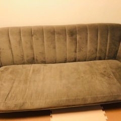 ※お約束中※【ゆったり座れる！】三人掛けソファー