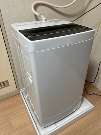 洗濯機　ハイアール　5.5kg　2020年製造　1年半使用　美品