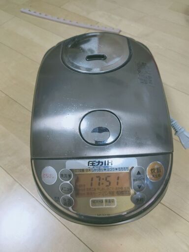 象印 炊飯器 圧力IH式 5.5合 ステンレスブラウン NP-NY10