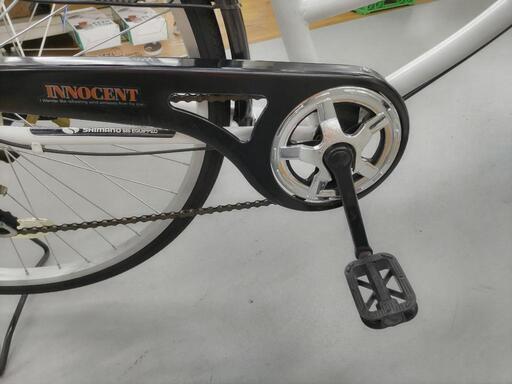 J041 普通自転車 INNOCENT ダイナモライト 6段変速