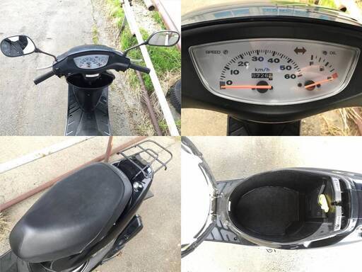 新潟発 ホンダ DIO ディオ AF34 原付バイク 6726km 可動品 セル キック