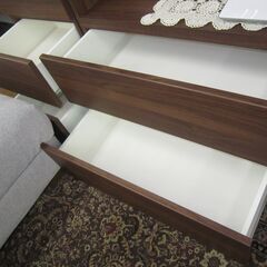 R076 高級 PAMOUNA 壁面テレビボード、壁面収納 SWシリーズ 全幅240cm ～６５㌅