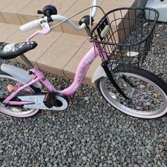 女児用自転車 18インチ ハローキティー