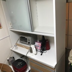 【ネット決済】ニトリ　食器棚　キッチンボード　プルミエ