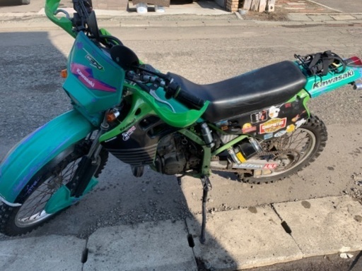 カワサキ kawasaki KDX125SR 札幌近郊 オフロード 値下げしました
