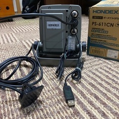 魚探　ホンデックスps_611cs GPS内蔵
