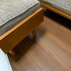 値下げ！unico アルベロ　2シータソファ➕オットマン