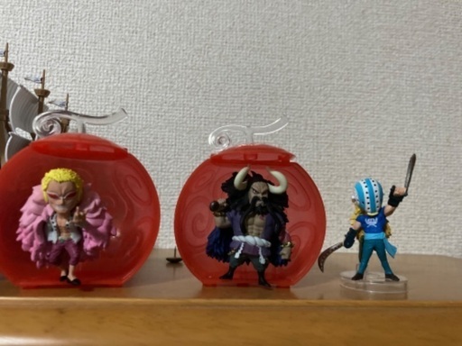 ワンピの実第二海戦 ドフラミンゴ キラー 2 カイドウ 3 マグロカツ 下関のフィギュアの中古あげます 譲ります ジモティーで不用品の処分