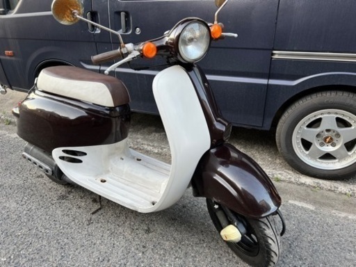【取引中】ホンダ ジョルノ 現状販売 実働 書あり AF24 シート開きません