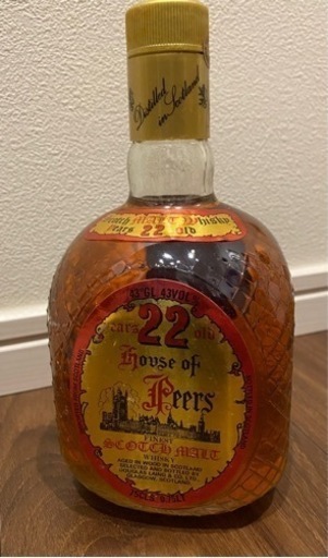 古酒　House of peers【ハウスオブピアーズ】 22年 750ml 箱あり