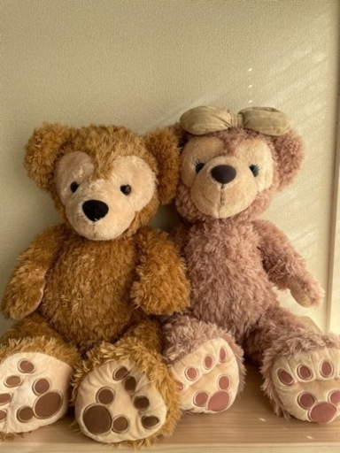 ダッフィー シェリーメイのぬいぐるみmサイズ まりな 東海のおもちゃの中古あげます 譲ります ジモティーで不用品の処分