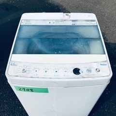 ✨2018年製✨2708番ハイアール✨全自動電気洗濯機✨JW-C...