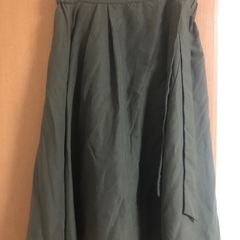 大きいサイズ 巻きスカート【値下げ1000→800】