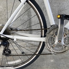 お話中】クロスバイク GIANT SCAPE ホワイト