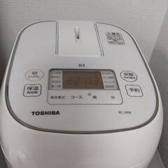 受付終了しました　IH炊飯器３合炊　東芝RC-5XN　１９年製