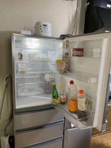 AQUA ノンフロン冷凍冷蔵庫355L 【2017年製】